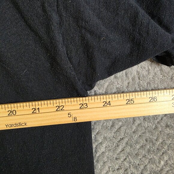 Vintage Dragon Graphic T-Shirt Black 2XL Purple Fantasy Tee Fruit of the Loom He - Picture 5 of 7